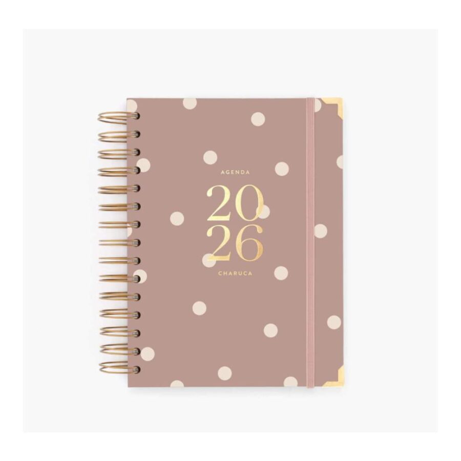 Agenda Diaria 2026 Mocca Mediana