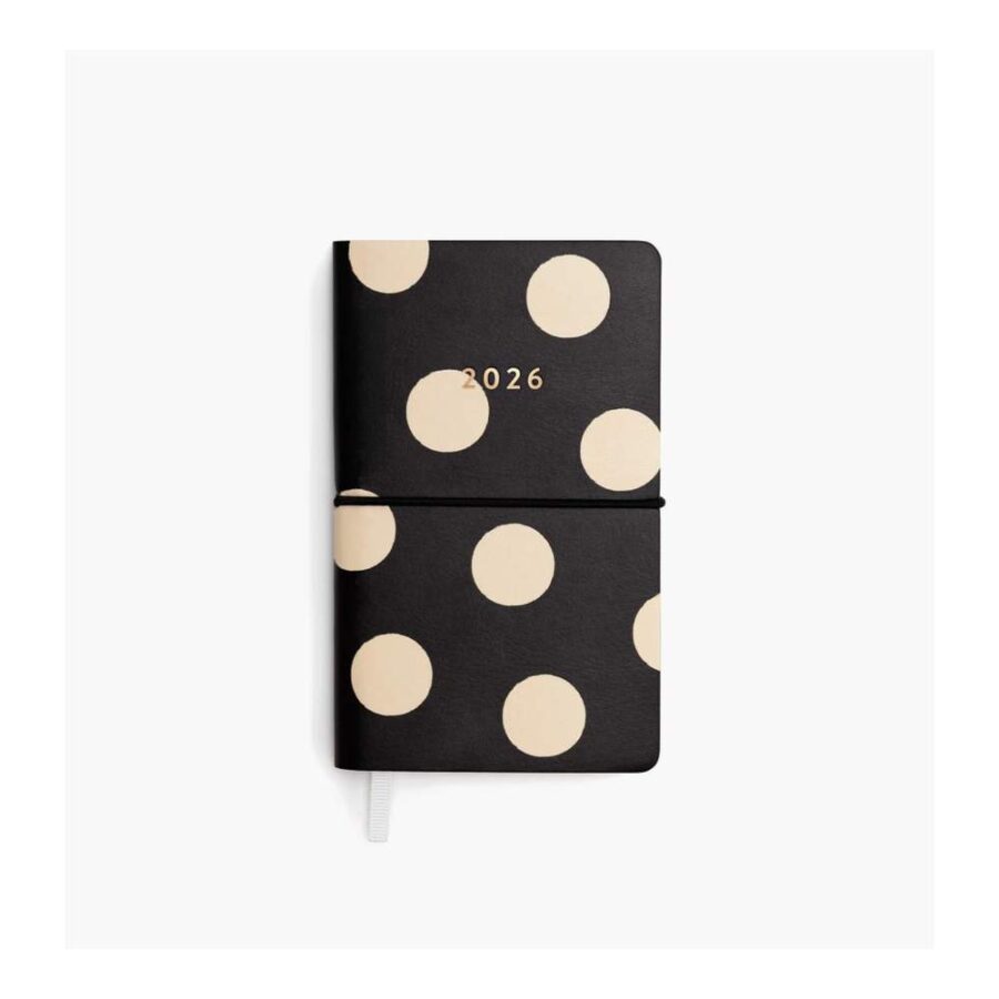 Agenda Charuca Semanal 2026 Black Mini