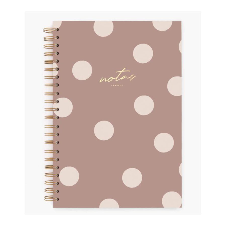 Cuaderno Charuca Grande Mocca