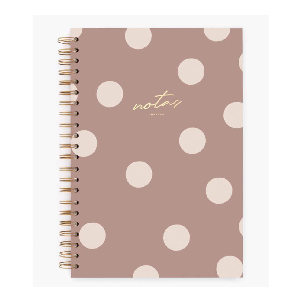 Cuaderno Charuca Grande Mocca