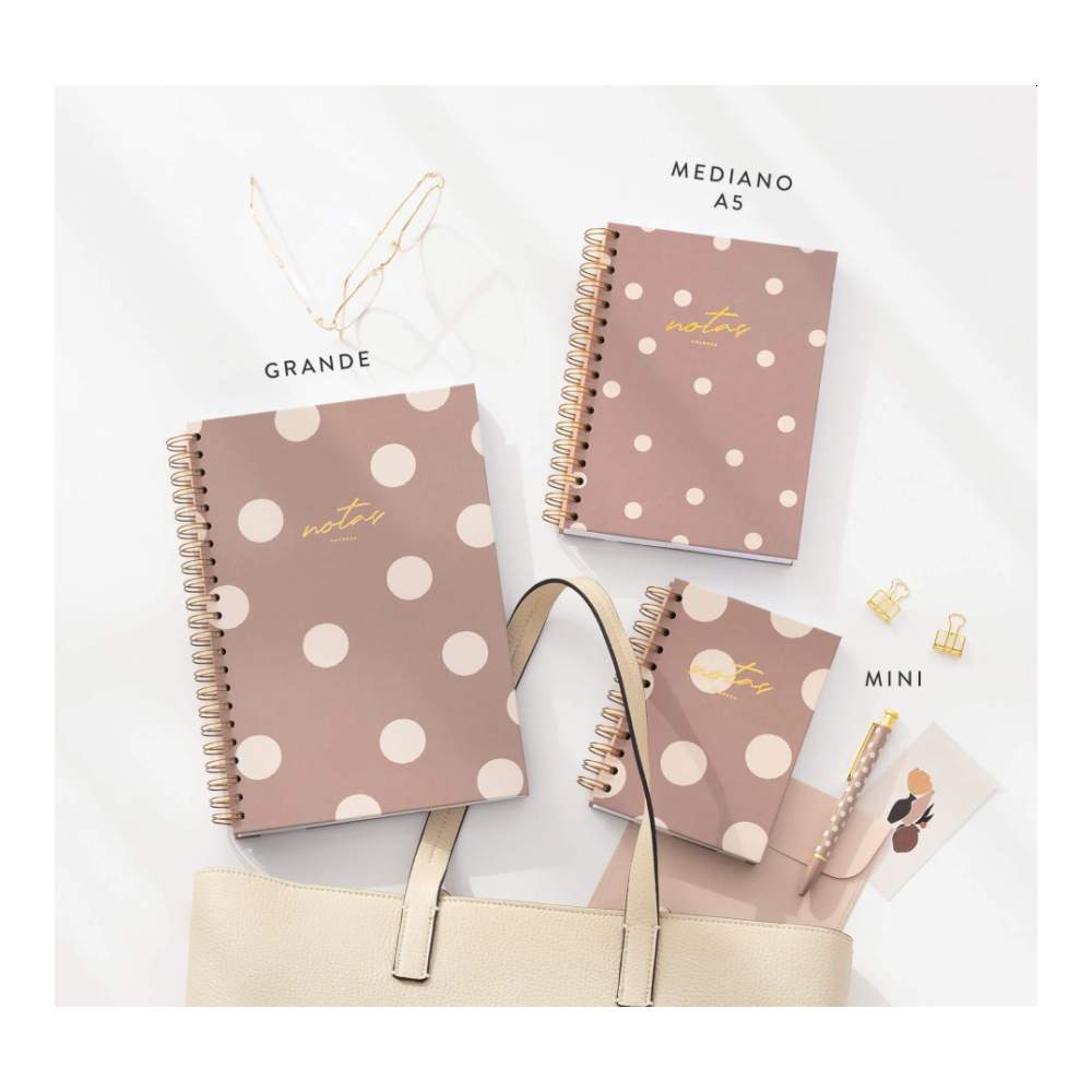 Cuaderno Charuca Grande Mocca
