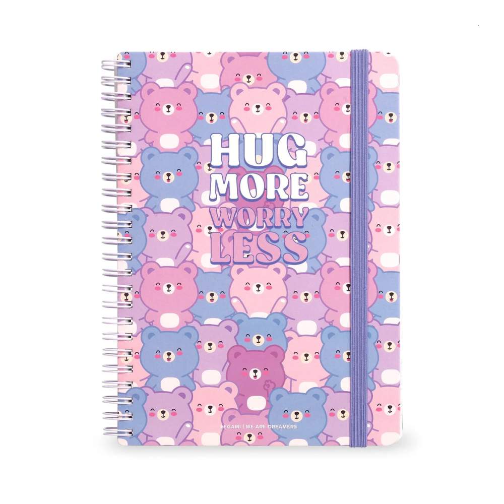 Cuaderno Legami A4 Teddy Bear Espiral