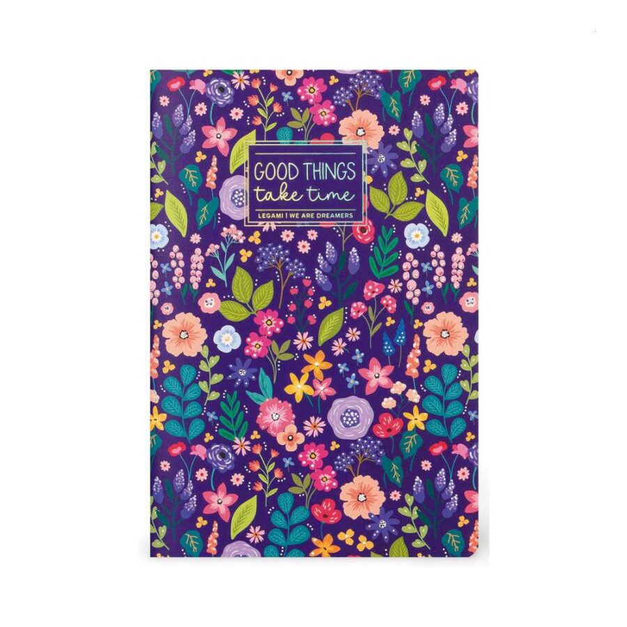 Cuaderno Legami Flores