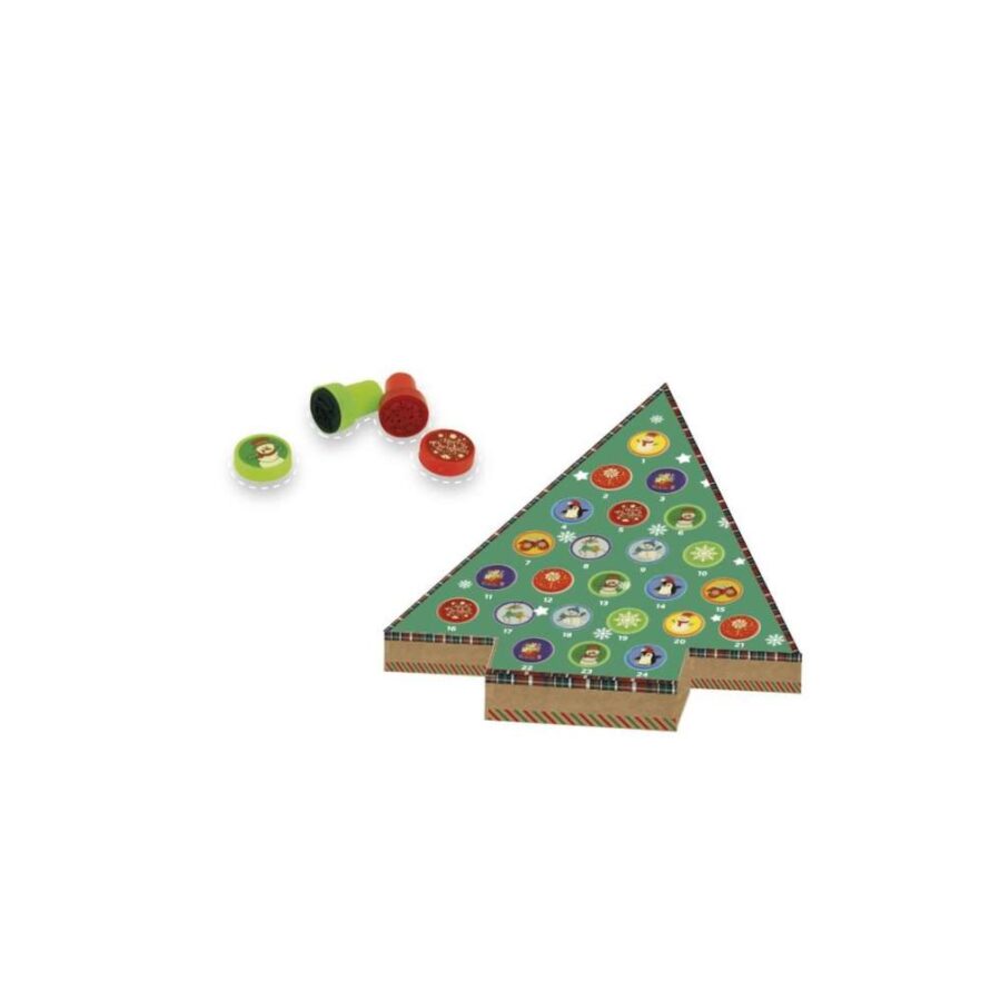 Calendario Adviento Árbol De Navidad