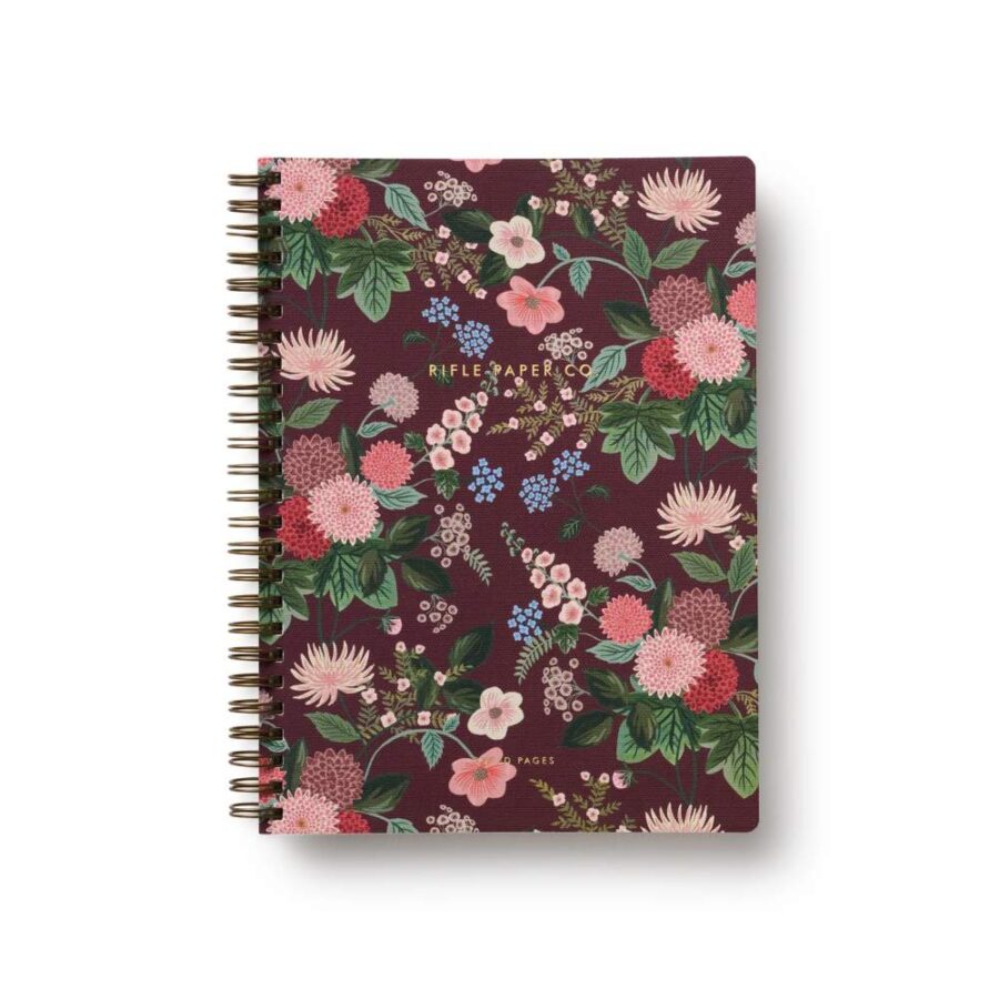 Cuaderno Dahlia Espiral