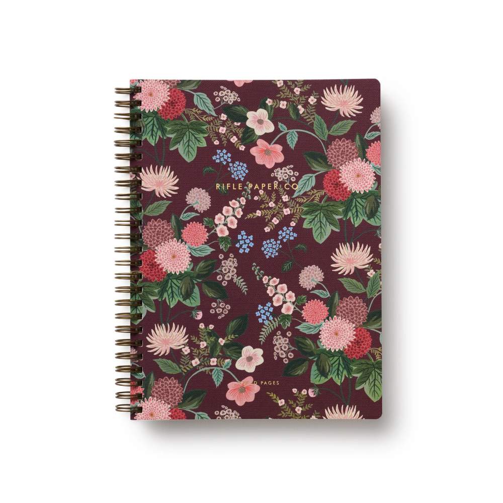 Cuaderno Dahlia Espiral