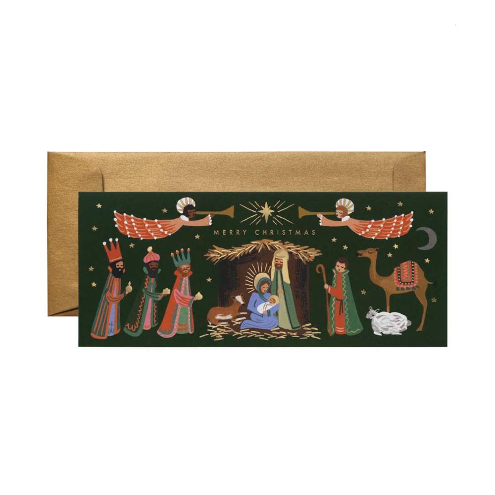 Tarjeta Holiday Nativity Nº.10