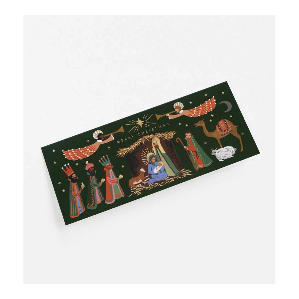 Tarjeta Holiday Nativity Nº.10