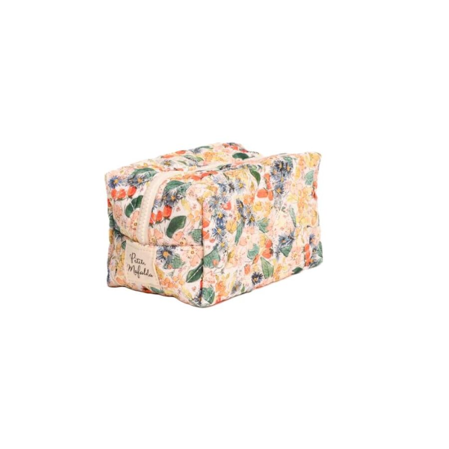 Neceser Grande Acolchado Fresas Petite Mafalda