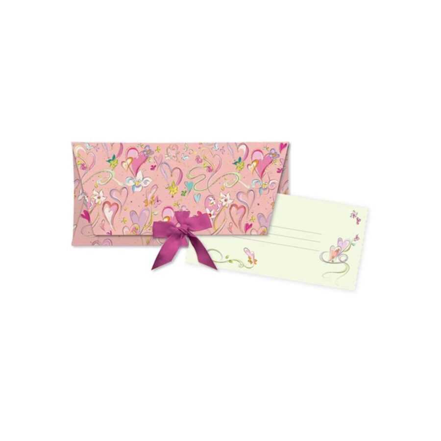 Sobre Lazo Con Tarjetón Love