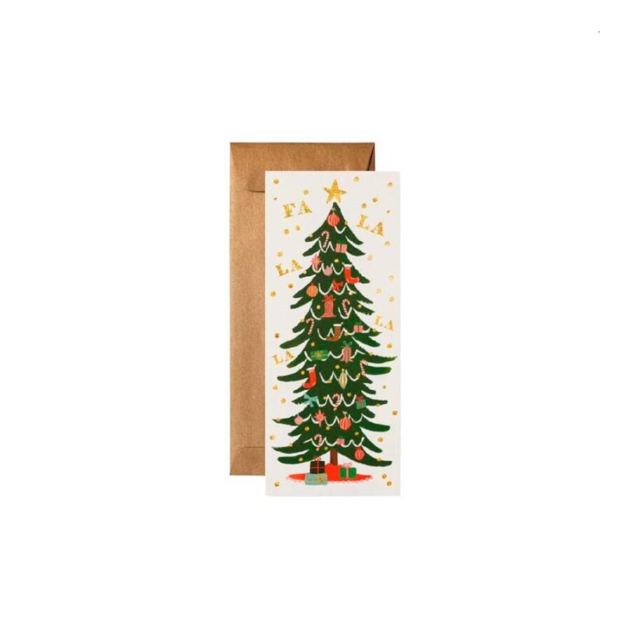 Tarjeta Christmas Tree Nº10