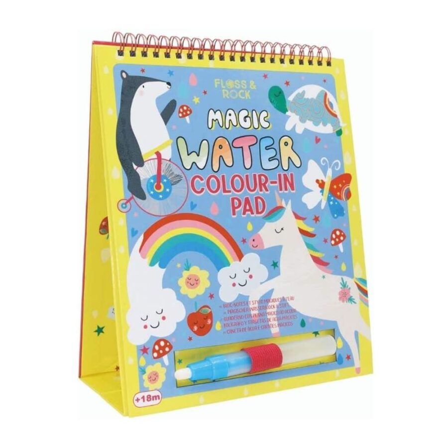 Bloc Con Bolígrafo De Agua Mágico Rainbow Fairy