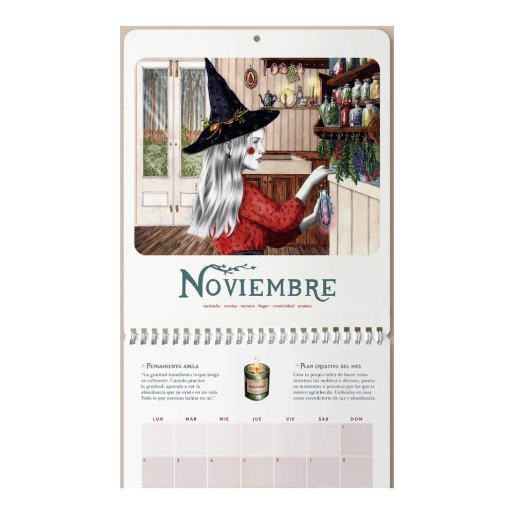 Calendario Creativo 2026 Carillustration