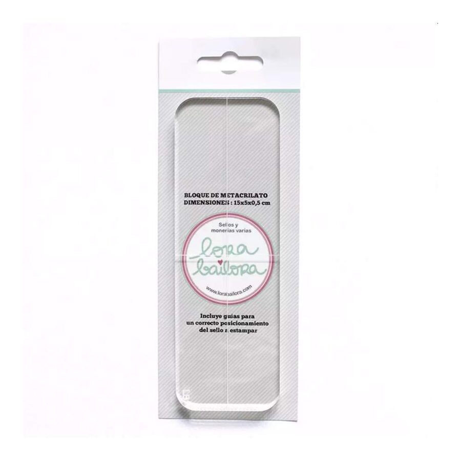 Metacrilato 15*5*0,5