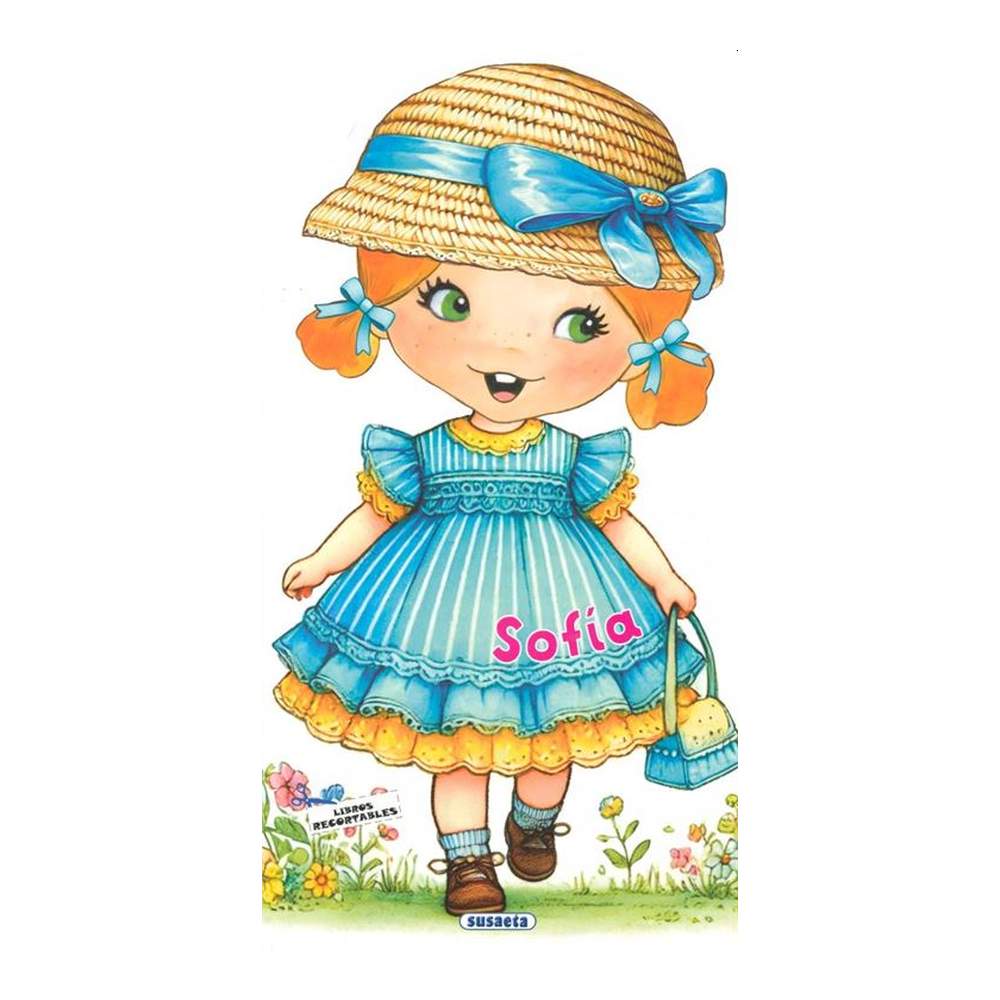 Muñeca Pepona Sofía Recortables