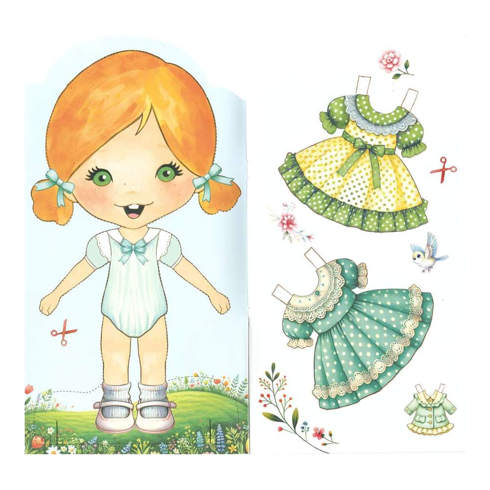 Muñeca Pepona Sofía Recortables