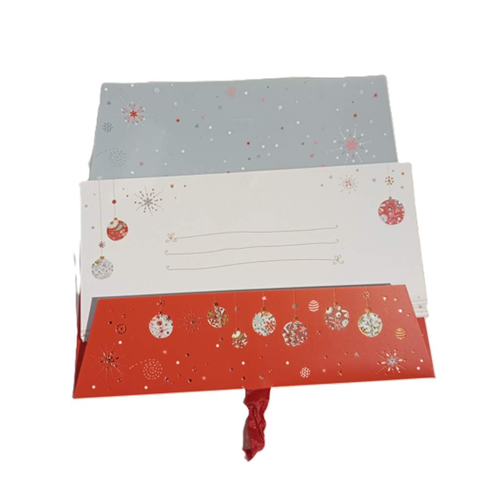 Sobre Lazo Con Tarjetón Motivos Navideños