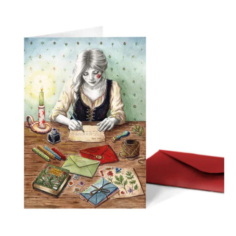 Tarjeta Amor En Un Sobre Carillustration