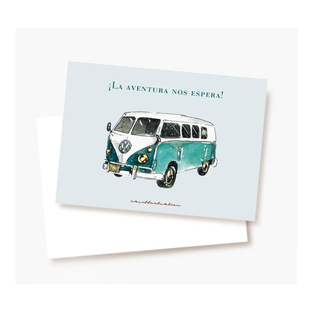 Postal Camper Carillustration