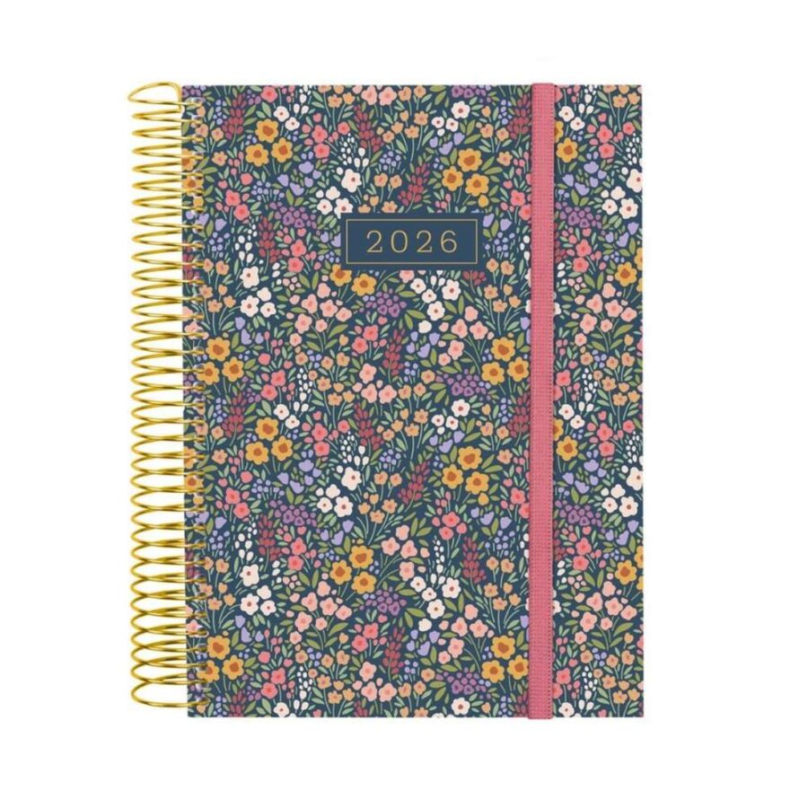 Agenda Anual 2026 Design E10 Dp Flora