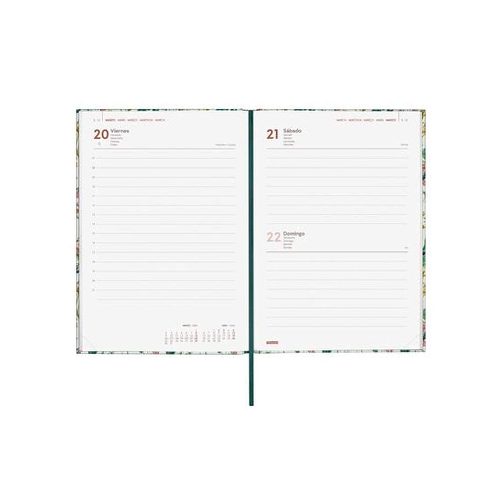Agenda Anual 2026 Porto Design Diaria Botanic