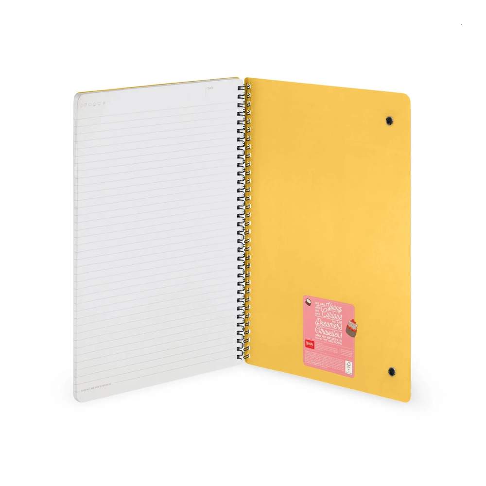 Cuaderno A4 Rayas Sushi Cat Legami