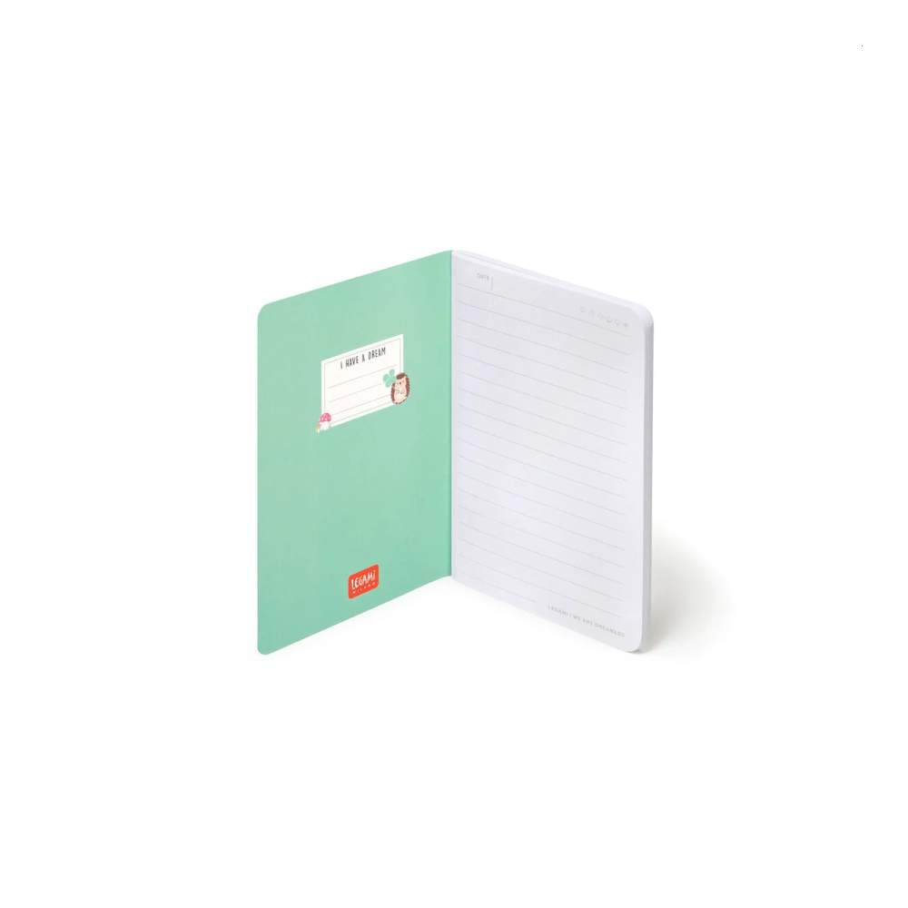 Cuaderno A6 Rayas - Hedgedog Legami