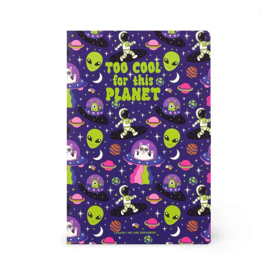 Cuaderno A6 Rayas - Space Legami