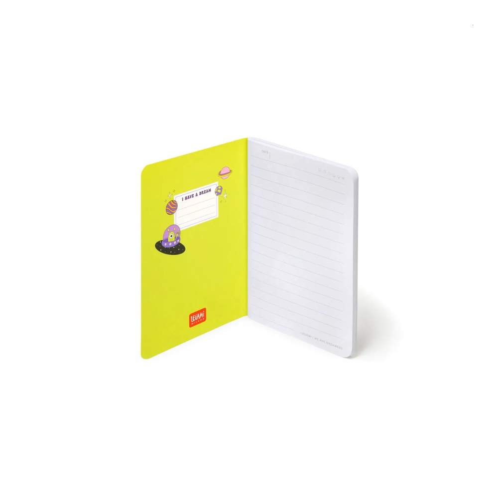 Cuaderno A6 Rayas - Space Legami