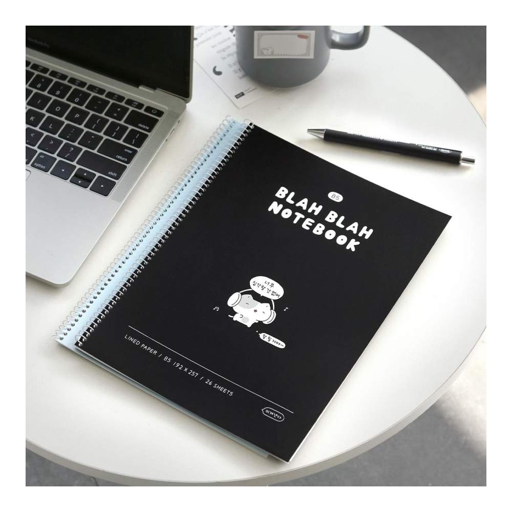 Cuaderno Blah Blah Line 04 Black
