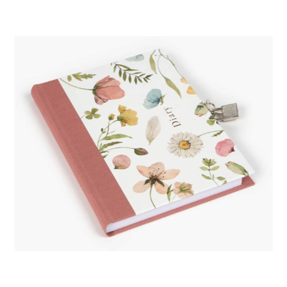Diario Candado Spring Flowers