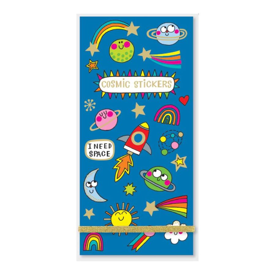 Libro De Pegatinas Cosmic