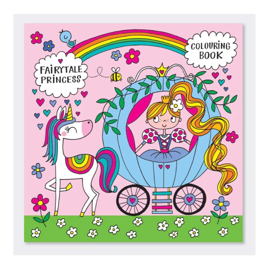 Libro Para Colorear Fairytale Princess