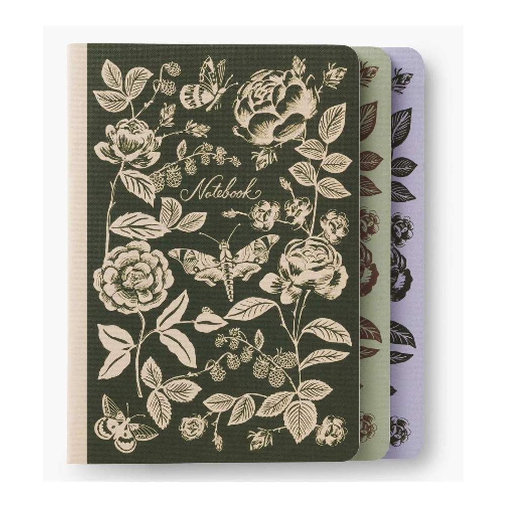 Set 3 Cuadernos English Rose