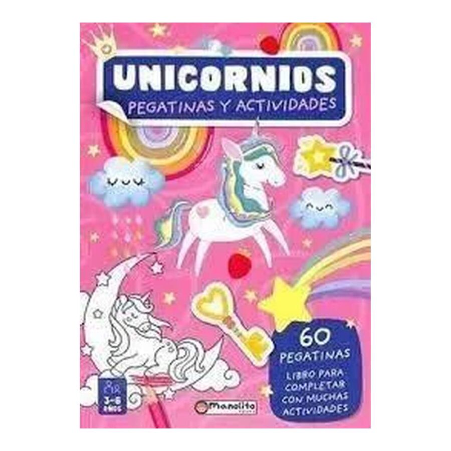 Unicornios Pegatinas Y Actividades