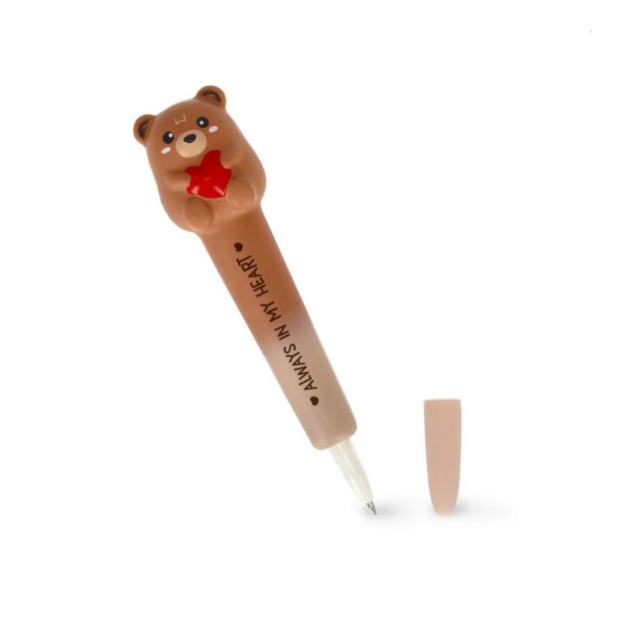 Bolígrafo De Gel Antiestrés Teddy Bear - Squeezies Legami