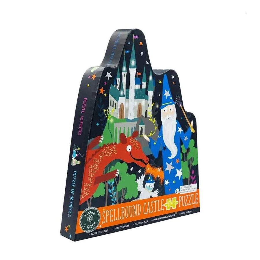 Puzzle Con Forma De Castillo Spellbound (40 Piezas)