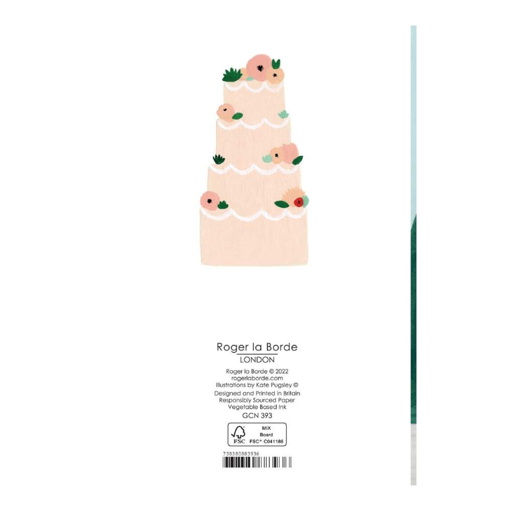 Tarjeta Pequeña Coche Boda