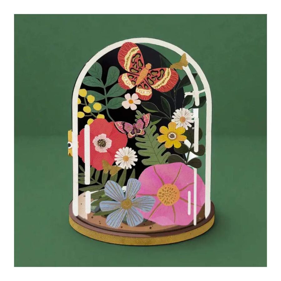 Tarjeta Blossom Cut-Art