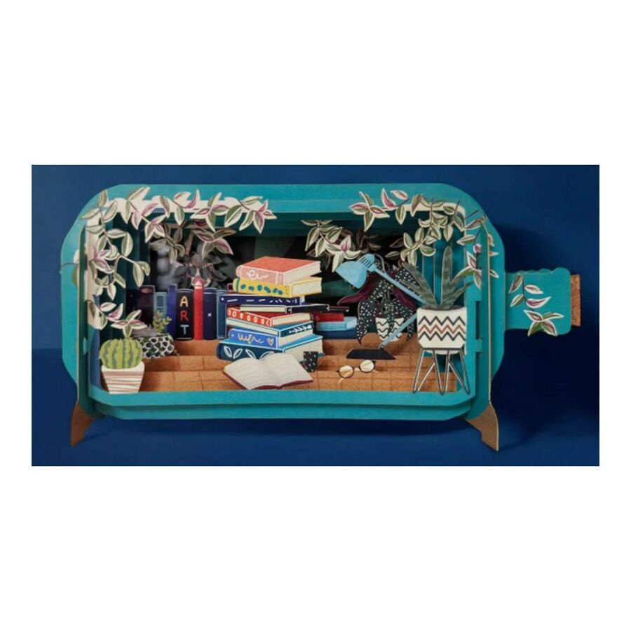 Tarjeta Mensaje En Botella Pop-Up