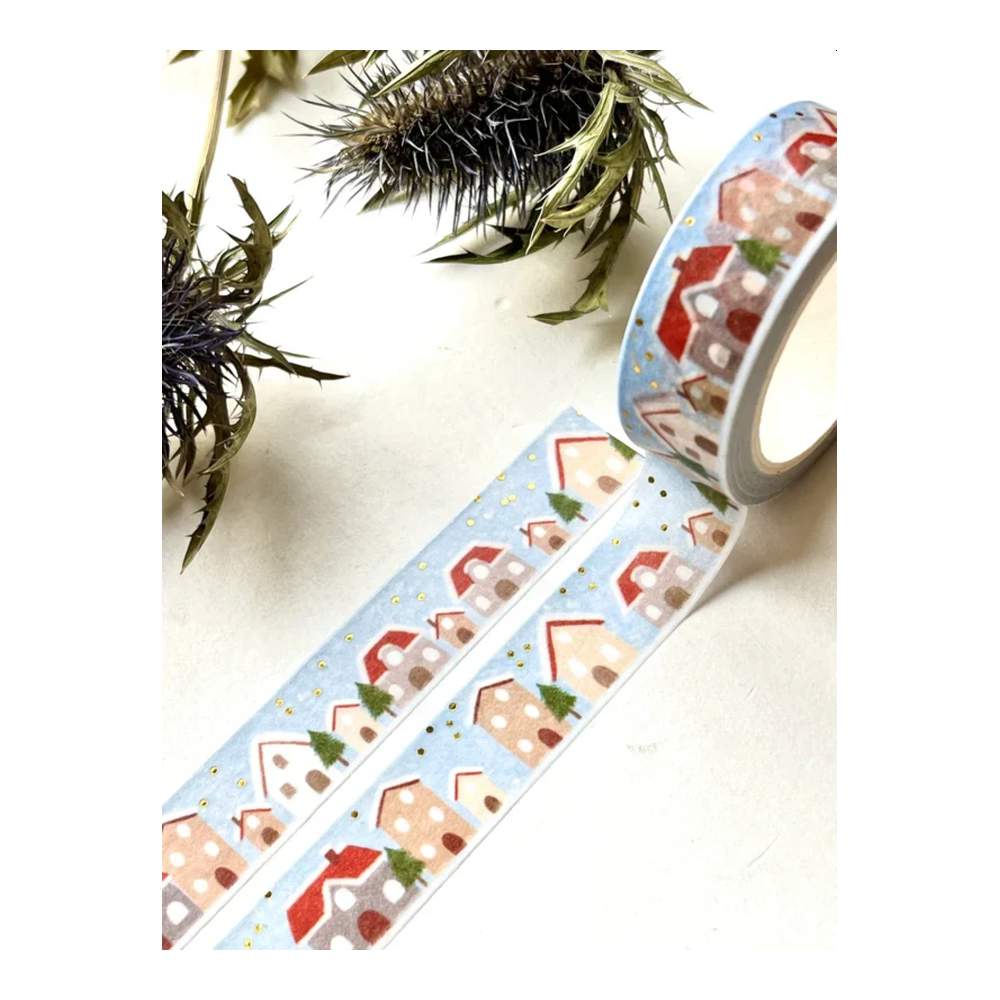 Washi Tape Snowy Street Nikki Dotti