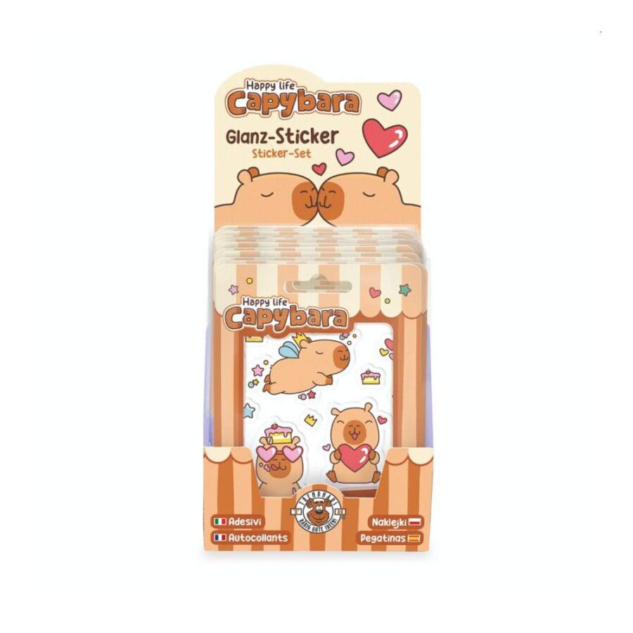 Blister Pegatinas Capibara Hl