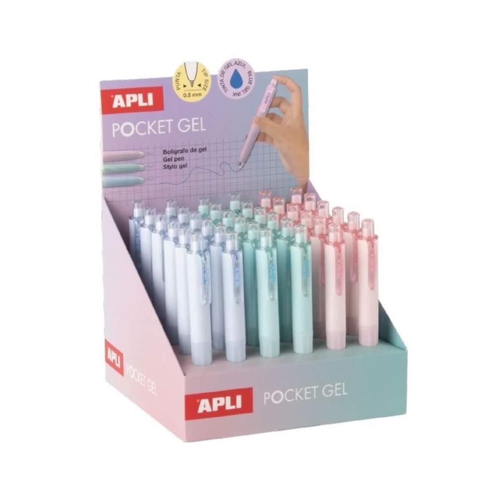 Bolígrafo Gel Mini Rosa