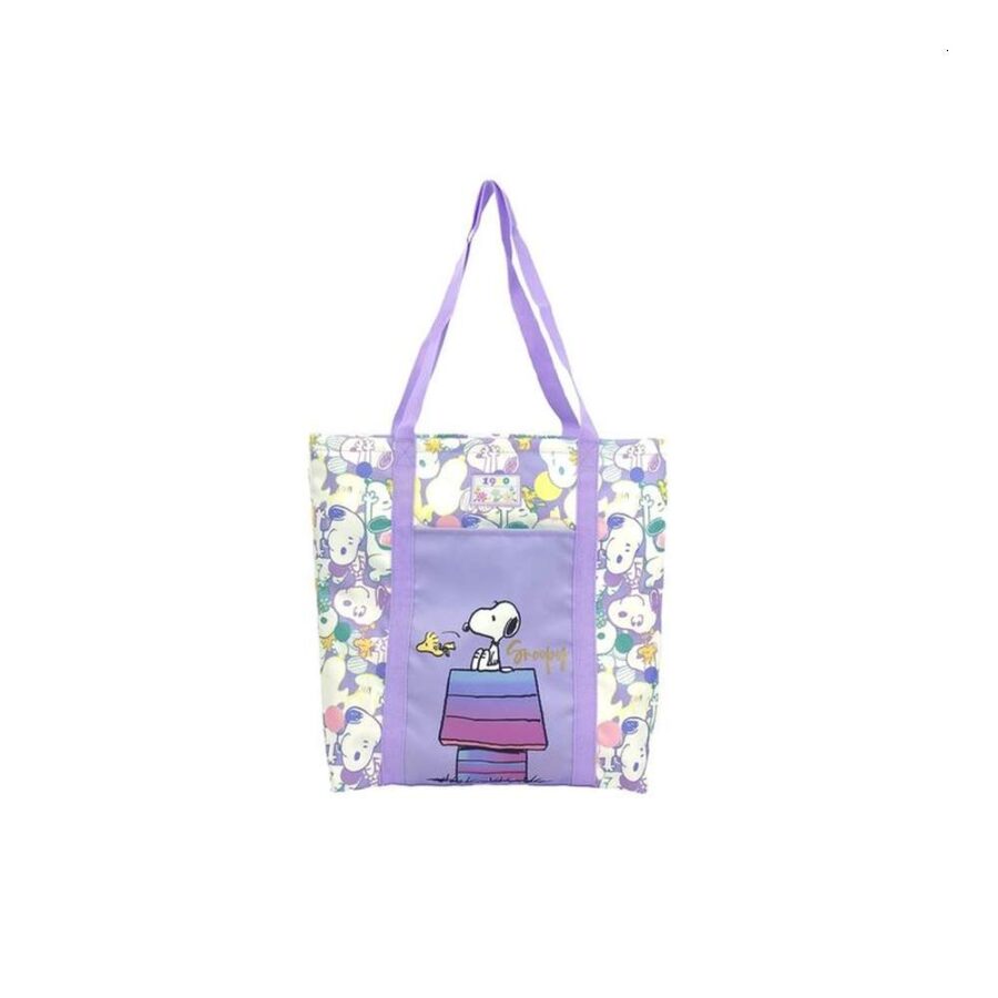 Bolsa De Tela Con Bolsillo Snoopy 1950