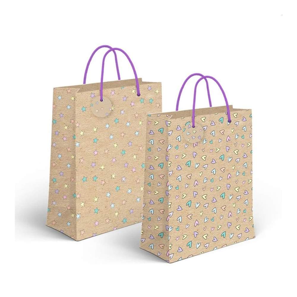 Bolsa Regalo Craft Corazones/Estrellas