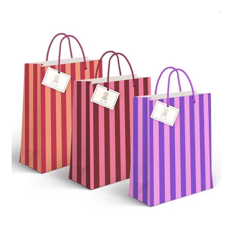 Bolsa Regalo Rayas Bicolor
