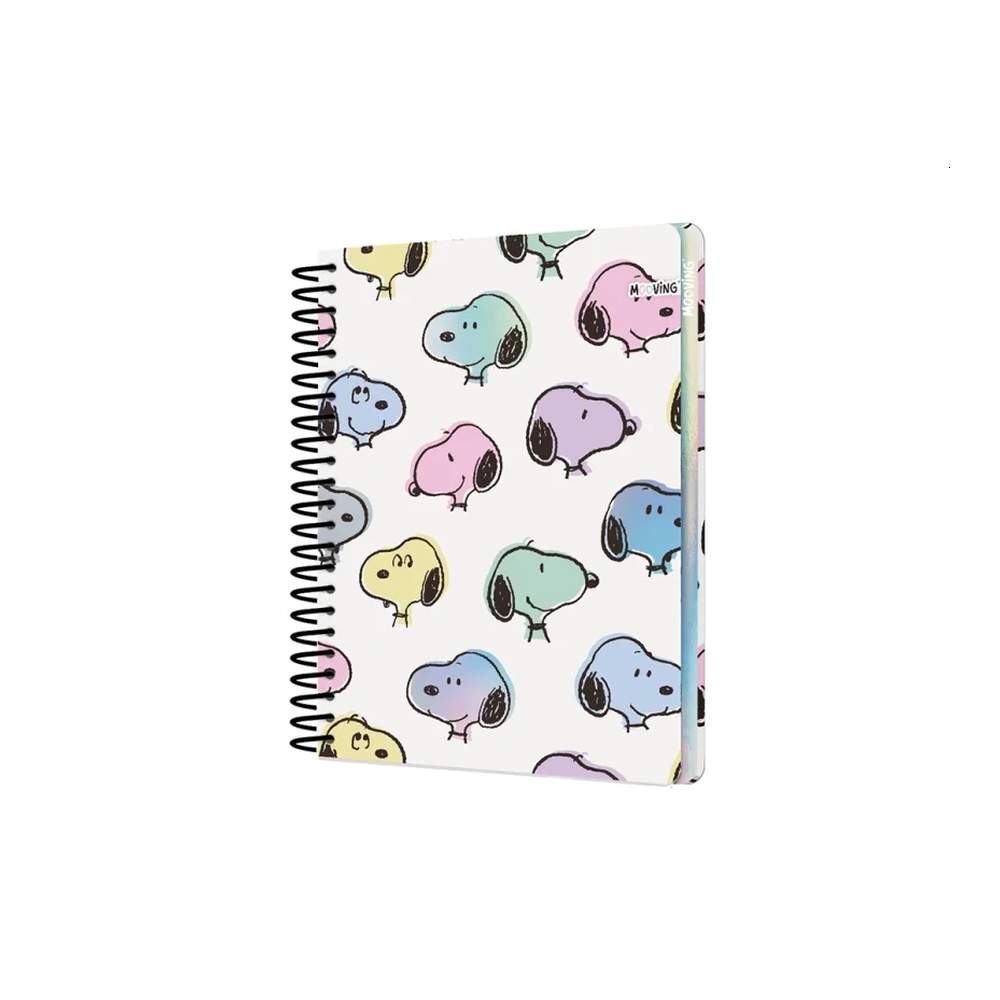 Cuaderno A4 Espiral Snoopy Multicolor