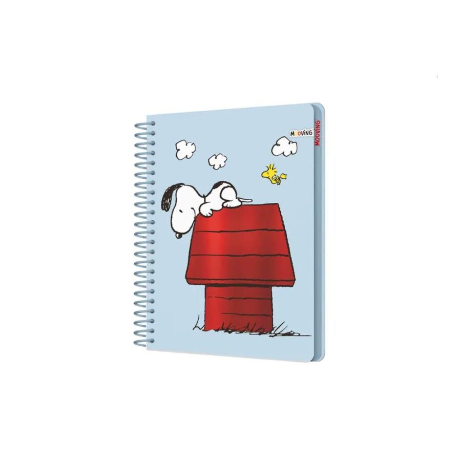 Cuaderno A4 Espiral Snoopy Y Su Casita
