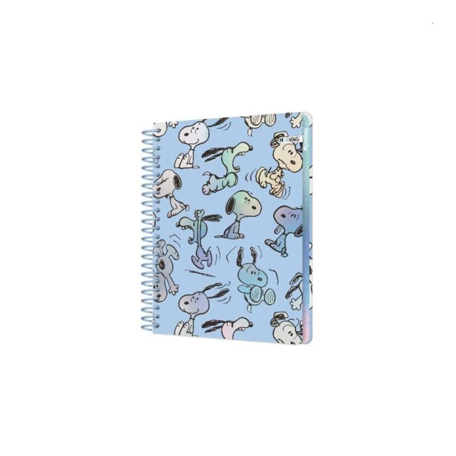 Cuaderno A5 Espiral Snoopy Caras
