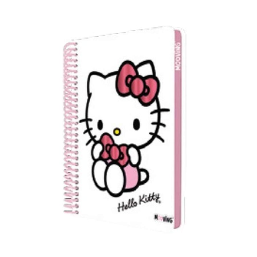 Cuaderno A6 Espiral Hello Kitty Lacito